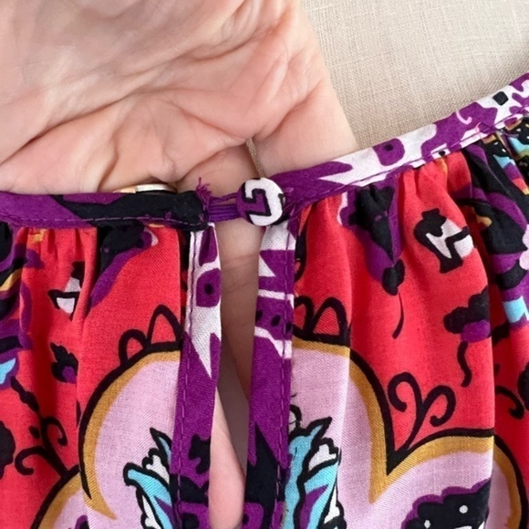 Grand and Greene Bohemian Flowy Colorful Top - Picture 15 of 15